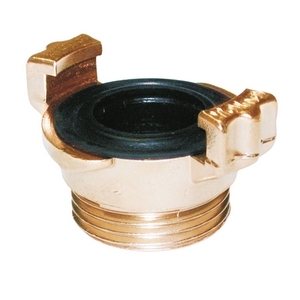 Conector de Agua para Jardín de Conexión Rápida M 3/4, Conectores Rápidos de Plástico para Mangueras de Herramientas de Jardín - Product Image 1