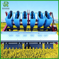 Semoir à ail à quatre roues, Planteuse d'ail à six rangs, Planteuse d'ail entièrement automatique, Semoir à dix rangs