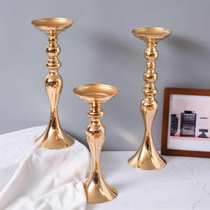 Adornos de Metal para Boda, Portavelas con Diseño de Sirena, Florero Decorativo para Mesa, Adornos para Fiesta de Bodas, Compra en Taobao - Product Image 3