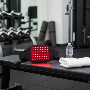 Rotlichttherapie-Gürtel mit Vibration, Wiederaufladbares Heizkissen für Menstruationskrämpfe Tragbares Menstruationsschmerz-Linderungskissen - Product Image 2