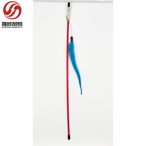 Groothandel Milieuvriendelijk Pp Materiaal Kat <span class=keywords><strong>Teaser</strong></span> Toverstaf Interactieve Kat <span class=keywords><strong>Teaser</strong></span> Stick Gekleurde Pluche Wormen <span class=keywords><strong>Teaser</strong></span> Stick Voor Kat Spelen - Product Image 2