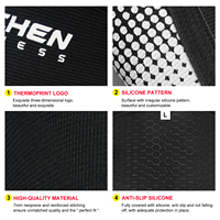 Genouillère de compression personnalisée avec logo 7MM/5MM, protège-genou, genouillère de fitness en néoprène
