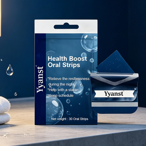 Tiras Orales para Mejorar la Salud de Marca Privada OEM, Alivio Natural y Suave para la Inquietud Nocturna, Horario de Sueño Estable, Películas para el Bienestar - Product Image 2