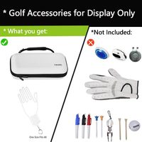 Sac de rangement étanche en EVA rigide pour accessoires de golf, étui pour balles de golf, pochette pour objets de valeur, pour tees, gants, balles et marqueurs – Vente chaude