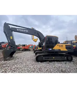 Son model ikinci el Volvo EC240 EC210 makine hidrolik paletli kazıcı 24ton kullanılan volvo ekskavatörler