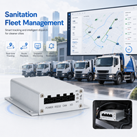 Traceur de Véhicules Industriels, Récepteur Multi-Fréquences avec Réseau 4G, Indice de Protection IP51, Extension Périphérique RS232, Conformité JT/T 808