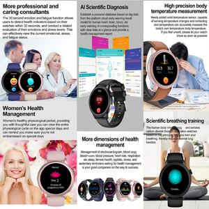 인기 상품 2024 BT 전화 SmartWatch ET470 심박수 ECG 혈액 건강 측정 스마트 시계 ET470 - Product Image 5