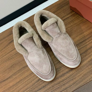 Botas de Nieve de Lujo para Mujer, Diseño de Alta Gama, de Cuero Genuino, Impermeables, Ligeras, Térmicas, para Todas las Estaciones - Product Image 4