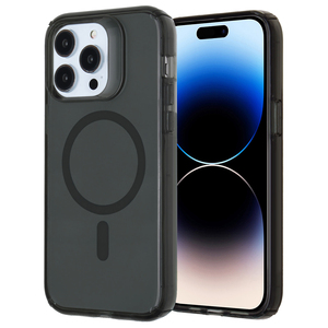 Factory Wholesale Clear 2.5mm TPU+PC Double Injection Shockproof Magnetic Wireless Charging Anti-Slip Armor Design Phone Case - Product Image 4