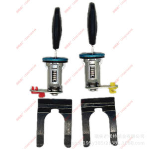 Cylindre de serrure de porte Sinotruk Howo N5G N6G N7G J7B N5W J5G en alliage de zinc, serrure cylindrique pour porte de camion - Product Image 1