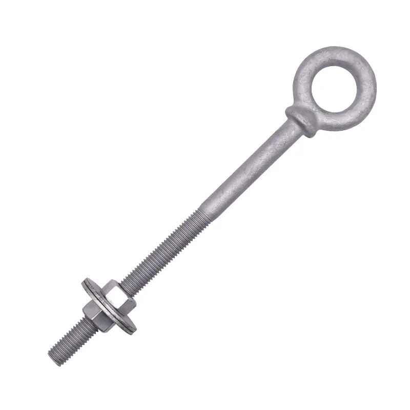 Linha hardware galvanizado forjada do parafuso/Polo do olho do aço carbono do mergulho quente/parafuso AM 5/8*250 + 150