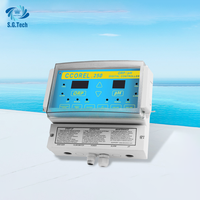 Automatic Salt Water Chlorinator and PH ORP Controller Water Quality Monitor Swimming Pool Disinfect System for in Ground Pool