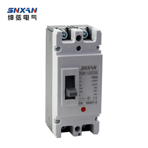 Duurzame Elektronische <span class=keywords><strong>Mccb</strong></span>-Hoge Dubbele Breekpunt Aanpasbare Groothandel 2P 100a Ac 400V SCM-125/2300 Fabriek Prijs Luchtschakelaar - Product Image 5