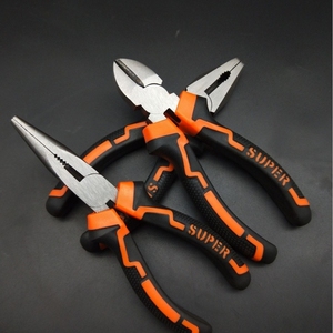 Nhà máy trực tiếp phong cách Châu Âu chéo kìm 6 7 8 inch Đánh Bóng dây thép kìm với mũi nhọn và kẹp cho Uốn Tóc bồng - Product Image 5