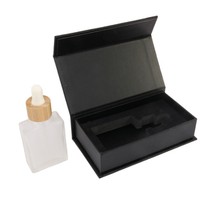 Trong Kho <span class=keywords><strong>15Ml</strong></span> 30Ml Hình Vuông Màu Đen Thủy Tinh Hình Chữ Nhật Tinh Dầu Tre Nhỏ Giọt Chai Với Hộp Đóng Gói - Product Image 2