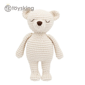 Set de Regalo <span class=keywords><strong>para</strong></span> Bebé Hecho <span class=keywords><strong>a</strong></span> Mano de Ganchillo, 3 Piezas - Sonajero de Conejo y Zapatitos, Regalo de Recién Nacido con Juguete Sensorial - Product Image 6