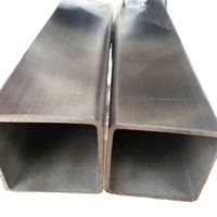 Tube rectangulaire en acier inoxydable sans soudure de haute qualité ASTM, grade 316L, tuyau carré en acier inoxydable pour la construction