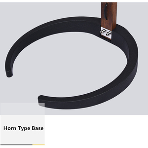 Holz Stehlampe Dekoration Schlafzimmer Lampen für Wohnzimmer Dekor Ästhetische LED Licht Plissee Stoff Lampen schirm Horn Sockel Alle <span class=keywords><strong>Aofa</strong></span> - Product Image 5