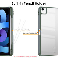 Pour iPad Air 5 2022 10.9 pouces tablette étui transparent avec veille et réveil automatique pour iPad Pro 11 étui 2021 nouvelle housse intelligente magnétique