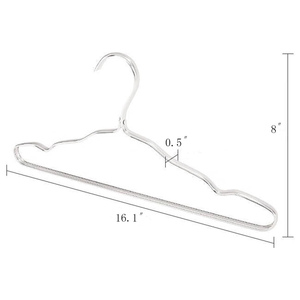 Strong Capacity Seamless Anti-Rust Light-Weight Aluminum Alloy Gold Hanger for <b>Wardrobe</b> Kitchen Use Multifunction Drying Dress - Product Image 2