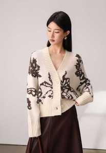 Maglione Casual da Donna con Collo Tondo, Tinta Unita, Vestibilità Regolare, Anti-Pilling, in Misto Lana, Lunghezza <span class=keywords><strong>Sopra</strong></span> il Ginocchio, per Tutte le Stagioni - Product Image 5