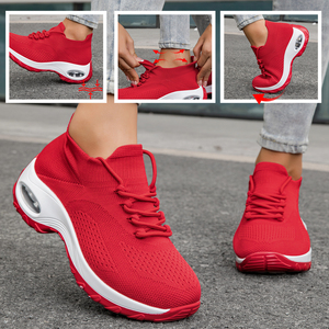 Scarpe da Passeggio Comode per <span class=keywords><strong>Donna</strong></span>, Punta Chiusa, Tessuto a Rete e Elasticizzato, Suola in PU, Slip-On, Antiscivolo, Traspiranti, per Tutte le Stagioni - Product Image 6