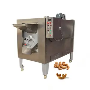 Factory sale stainless steel corn roasting machine peanut roaster machine coffee roaster machine