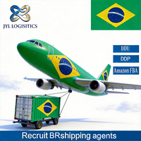 Agente de Carga Aérea FBA, Envío a Brasil Puerta a Puerta, Servicio de Logística, Entrega, Exportación, Consolidación, Tarifas DDP