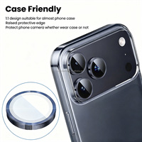 Protection d'objectif de caméra Diamond Eagle Eye pour iPhone 16 Pro Max – Verre protecteur ultra-fin à couverture intégrale pour iPhone 16