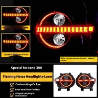 Pour Tank 300 : Ensemble de remplacement de feux de croisement à LED dynamiques, couleur compatible, nouveau phare à défilement lumineux