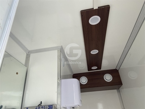 Nouvelle Arrivée - Remorque de Toilettes Mobiles Préfabriquées de 2,5 m, Style Chinois, pour Usage Public Extérieur et Appartements - Product Image 6