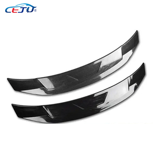 Negro brillante ABS fibra de carbono Look <span class=keywords><strong>GT</strong></span> estilo coche trasero maletero alerón bota labio cola de pato para <span class=keywords><strong>Hyundai</strong></span> Sonata N <span class=keywords><strong>Line</strong></span> DN8 2020-2023 - Product Image 6