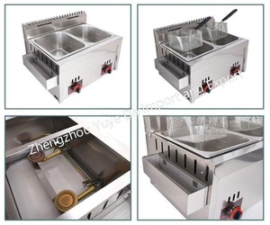 <span class=keywords><strong>Friteuse</strong></span> industrielle à <span class=keywords><strong>gaz</strong></span> multifonctionnelle en acier inoxydable pour restaurant, capacité <span class=keywords><strong>10</strong></span> <span class=keywords><strong>litres</strong></span>, pour frites et poulet frit - Product Image 3