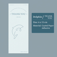 Autocollant personnalisé en papier couché rectangulaire, étiquette inscriptible pour emballage de boîte cadeau