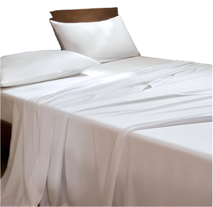 Juego <span class=keywords><strong>de</strong></span> Sábanas <span class=keywords><strong>de</strong></span> Lujo al por Mayor con Logotipo Personalizado, 4 Piezas, 100% Algodón Satinado, <span class=keywords><strong>300</strong></span> <span class=keywords><strong>Hilos</strong></span>, Sábana Plana y Ajustable - Product Image 1