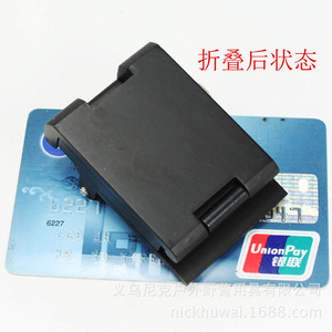 Lupa plegable metálica Maifeng TH9005C 10x con escala y aguja para inspección - Product Image 4