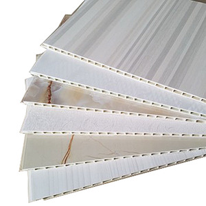 Panel <span class=keywords><strong>de</strong></span> <span class=keywords><strong>techo</strong></span> <span class=keywords><strong>de</strong></span> pared <span class=keywords><strong>para</strong></span> decoración del hogar moderno <span class=keywords><strong>precio</strong></span> <span class=keywords><strong>de</strong></span> fábrica Hotel ignífugo ligero <span class=keywords><strong>PVC</strong></span> rectángulo 9mm más <span class=keywords><strong>de</strong></span> 5 años - Product Image 2