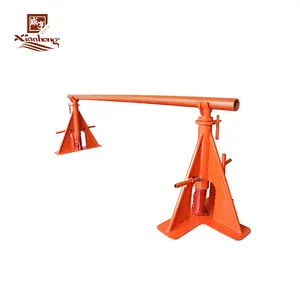 SBT-3A Adjustable Hydraulic Electrical Cable Drum Stand Lifting Jack