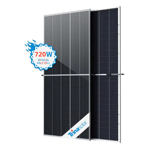 Panneaux solaires Trina Solar en gros, bifaciaux, pliables, double vitrage, type N, BIPV, HJT, HBC, 700W-725W, modules photovoltaïques mono, efficacité 23,3%, 15 ans - Product Image 3