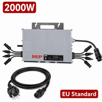 Kit Système Solaire de Balcon 2000W sur Réseau avec Micro-onduleur et Panneaux Photovoltaïques – Kit Solaire Résidentiel Plug and Play
