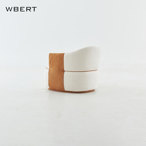 WBERT-Sofá moderno para ocio, silla individual para apartamento, casa de familia, estudio perezoso, área pública, comedor, sala de estar, uso en dormitorio de Hotel - Product Image 3