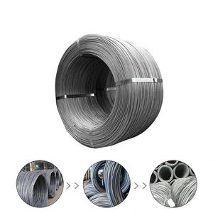 ลวดเหล็กคาร์บอน SAE 1008 แบบแบน ขนาด 5.5 มม. 6.5 มม. รีดร้อน Q195 ลวดมัดฟาง ผิวสีดำ บริการเชื่อม ตัด พับงอ - Product Image 2