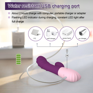 Vibrador de Conejo Vaginal Recargable por USB Ylove, Juguete Sexual para Adultos, Vibrador Manual para Adultos - Product Image 5
