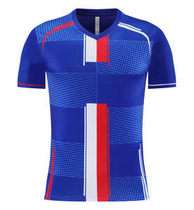 Setelan jersey sepak bola kustom dewasa desain baru 2025 pakaian seragam tim sepak bola cepat kering bersirkulasi udara layanan OEM Transfer panas - Product Image 2