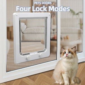 Prodigy PD001, suministros para mascotas, puerta para gatos, orificio para puerta de perro, puede controlar la entrada y salida libres de la puerta para mascotas, perrera para gatos, suministros para gatos - Product Image 4