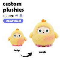 Peluche personnalisée en coton conçue par IA, licorne, chaton, animal en peluche, logo personnalisé, poupée mignonne, souvenir, cadeau d'événement