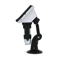 Caméra de reprise de soudure supérieure Microscope numérique portable USB avec écran LCD et écran de 5 pouces Grossissement 500/1000X Résolution 960P