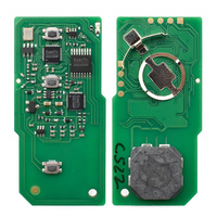 Nueva Llave Inteligente de 2 Botones con Control Remoto sin Llave para Toy FCCID M0ZB31EG ASK 315MHz Chip TOY43, Llave de Coche Completa