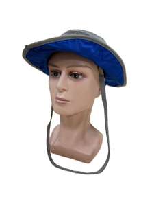 회색 증발 냉각 모자, 여름 햇빛 차단 어부 모자, 여행, 하이킹, 낚시용 빠른 활성화 - Product Image 1