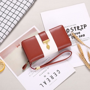 New Arrival Ladies PU Leather <b>Wallet</b> Fashion Business Card <b>Holder</b> for Women - Product Image 4